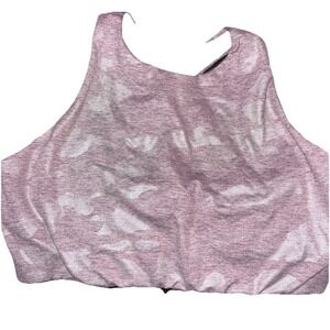 Emily Hsu Designs Crop Workout Sports Bra  Top Woman Size Large